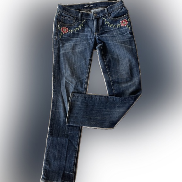 Driftwood embroidered jeans size 27 - Picture 2 of 10